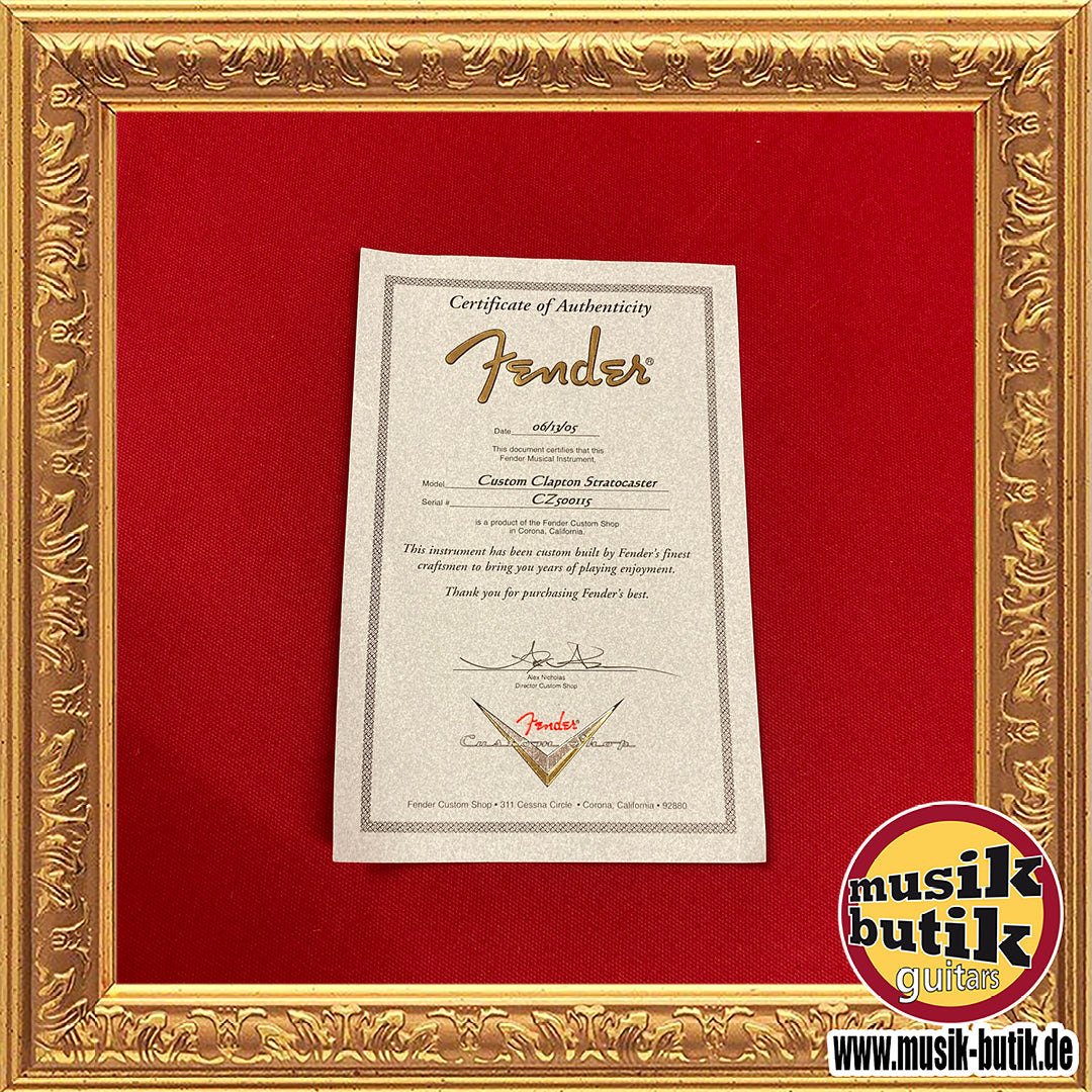 Fender Clapton Custom Shop MDB