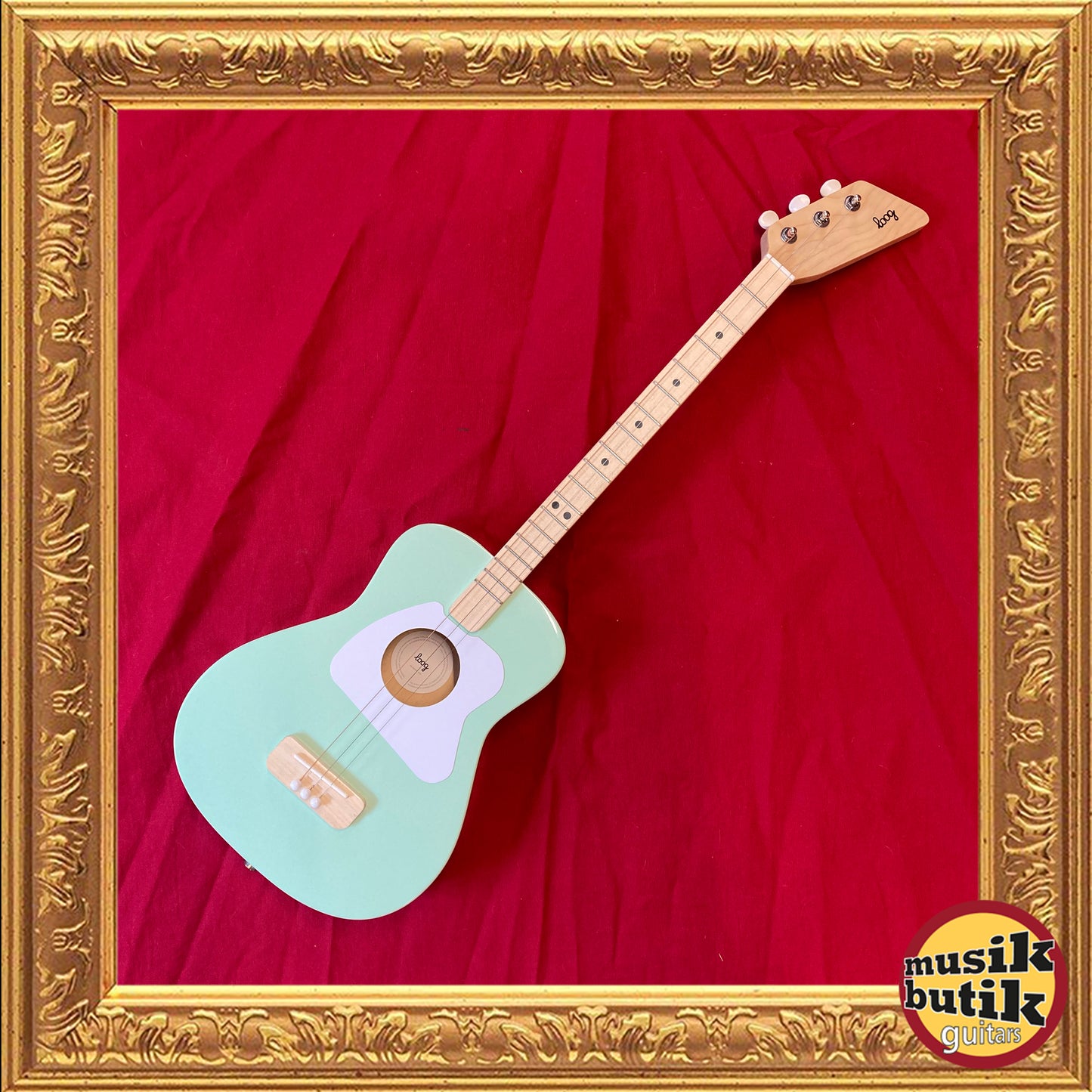 Loog Guitars Pro Acoustic Green