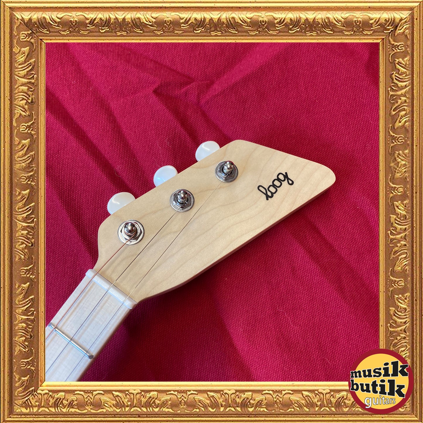Loog Guitars Pro Acoustic Green
