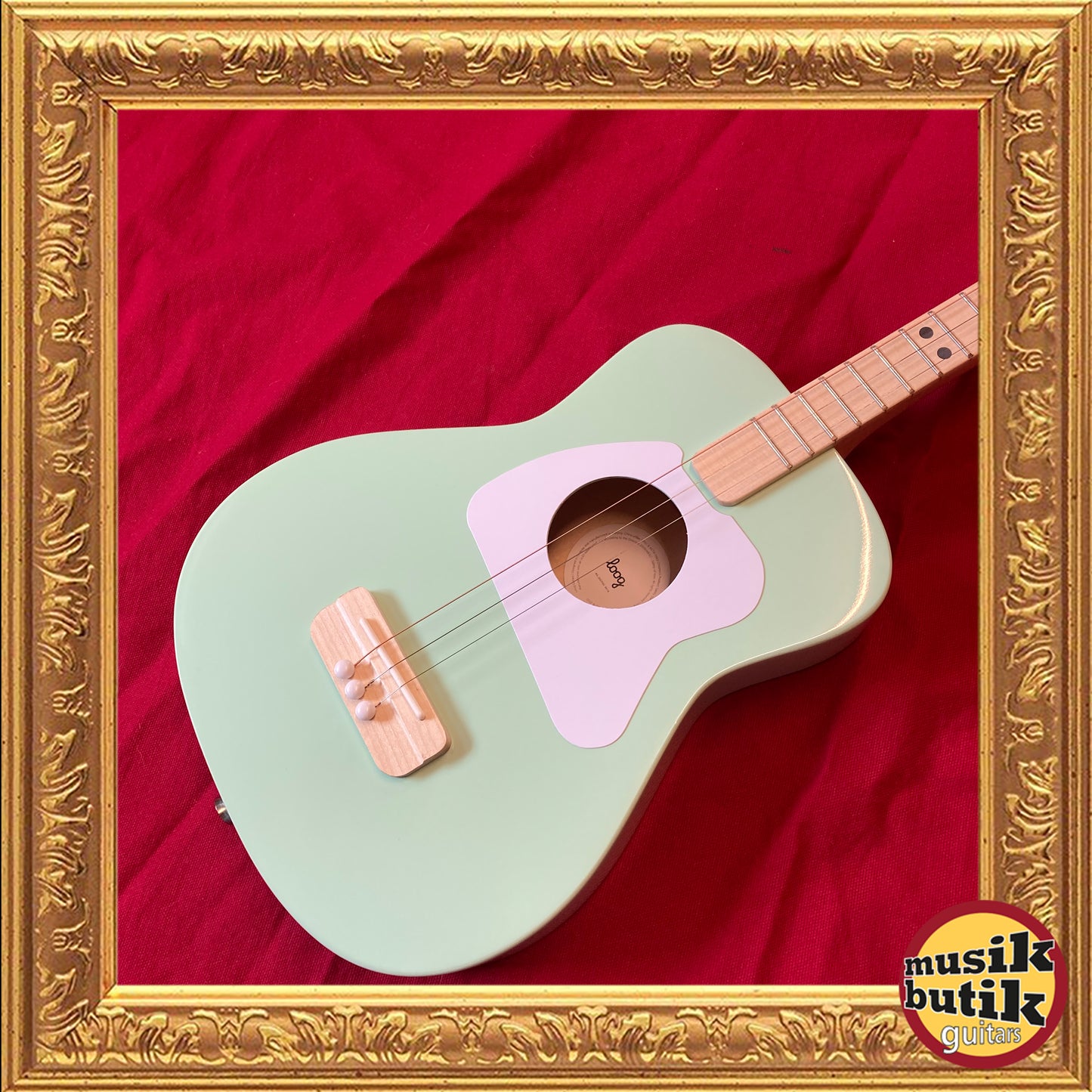 Loog Guitars Pro Acoustic Green