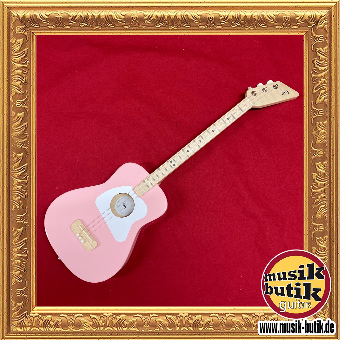 Loog Guitars Pro Acoustic Pink