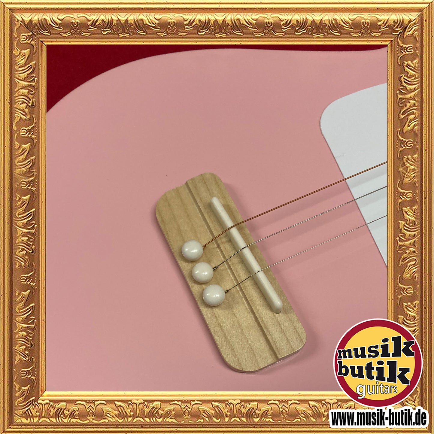 Loog Guitars Pro Acoustic Pink