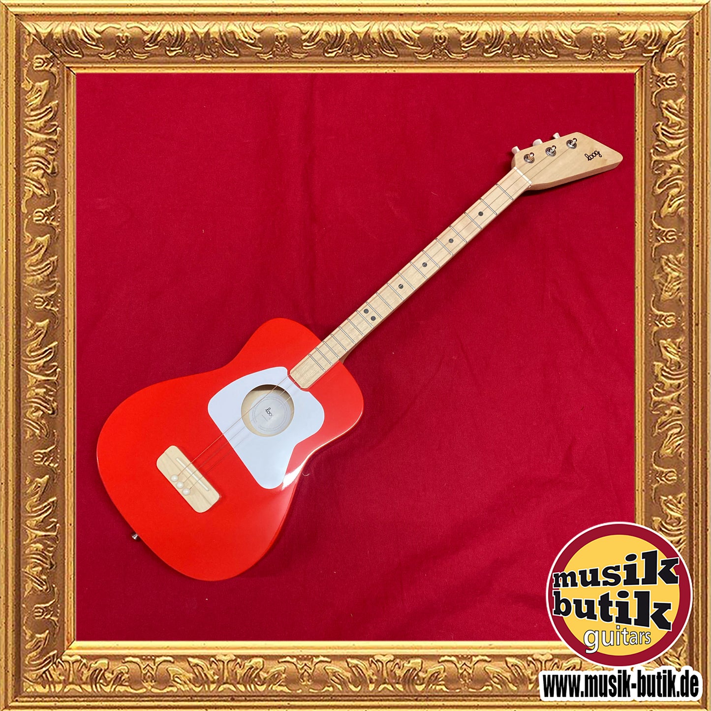 Loog Guitars Pro Acoustic Red