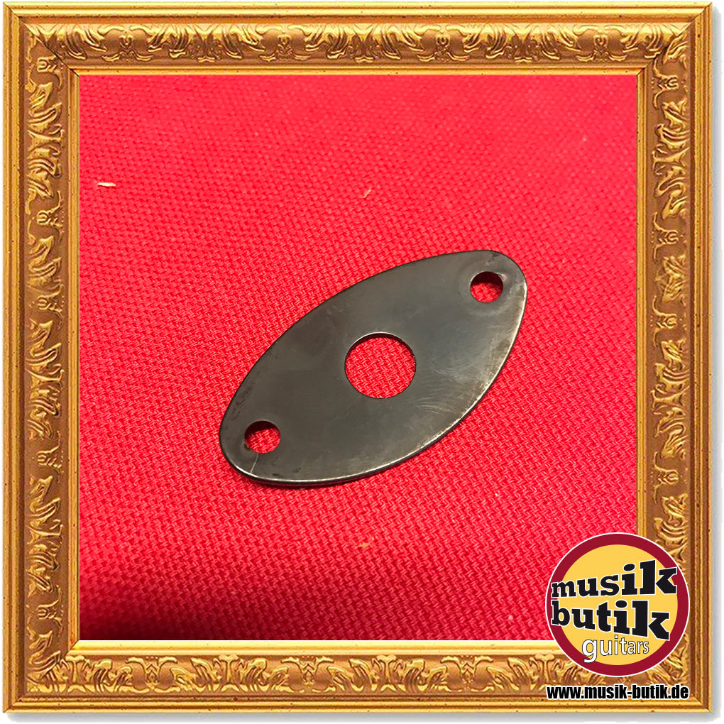 göldo "Cat Eye" Buchsenblech / oval black J000B