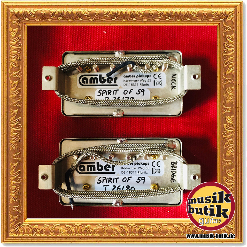 Amber Pickups Spirit of 59 Set nickel aged