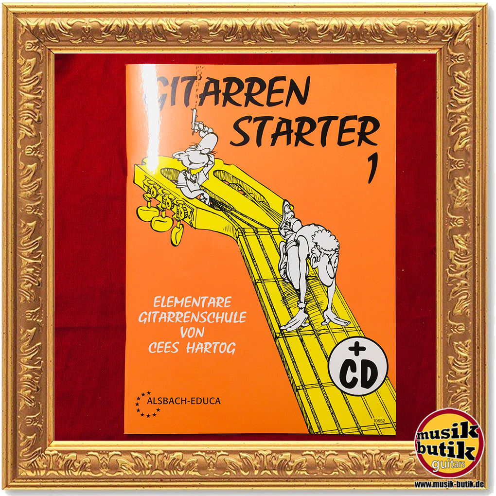 Cees Hartog Gitarrenstarter mit CD Band 1