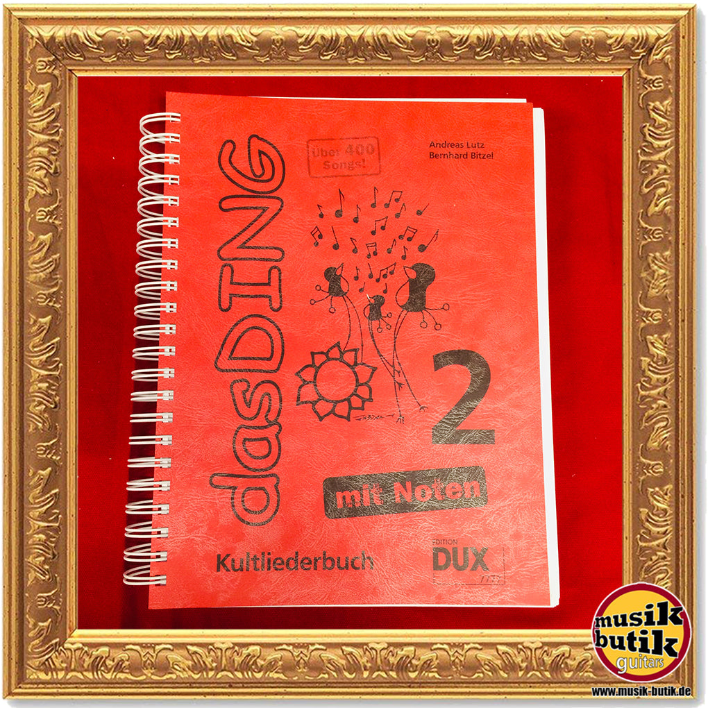 Das Ding Band 2 mit Noten - Kultliederbuch von Bernhard Bitzel und Andreas Lutz D 7777