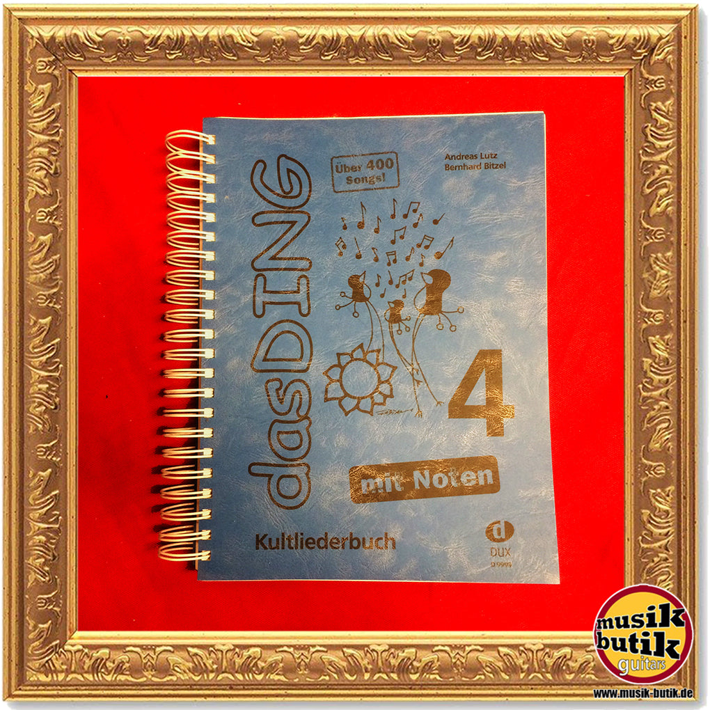 Das Ding Band 4 mit Noten - Kultliederbuch von Bernhard Bitzel und Andreas Lutz D 9999