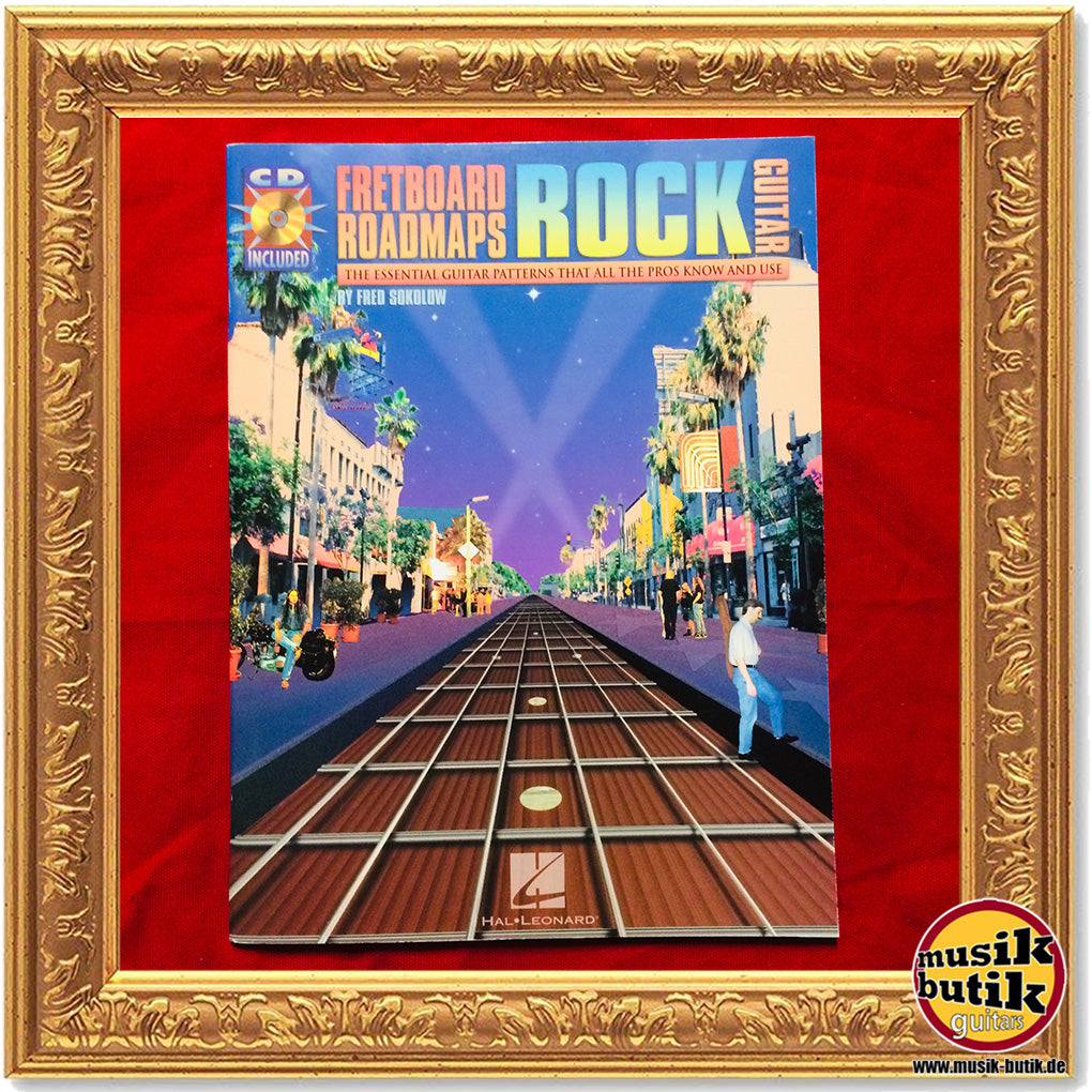 Fred Sokolov: Fretboard Roadmaps - Rock Guitar