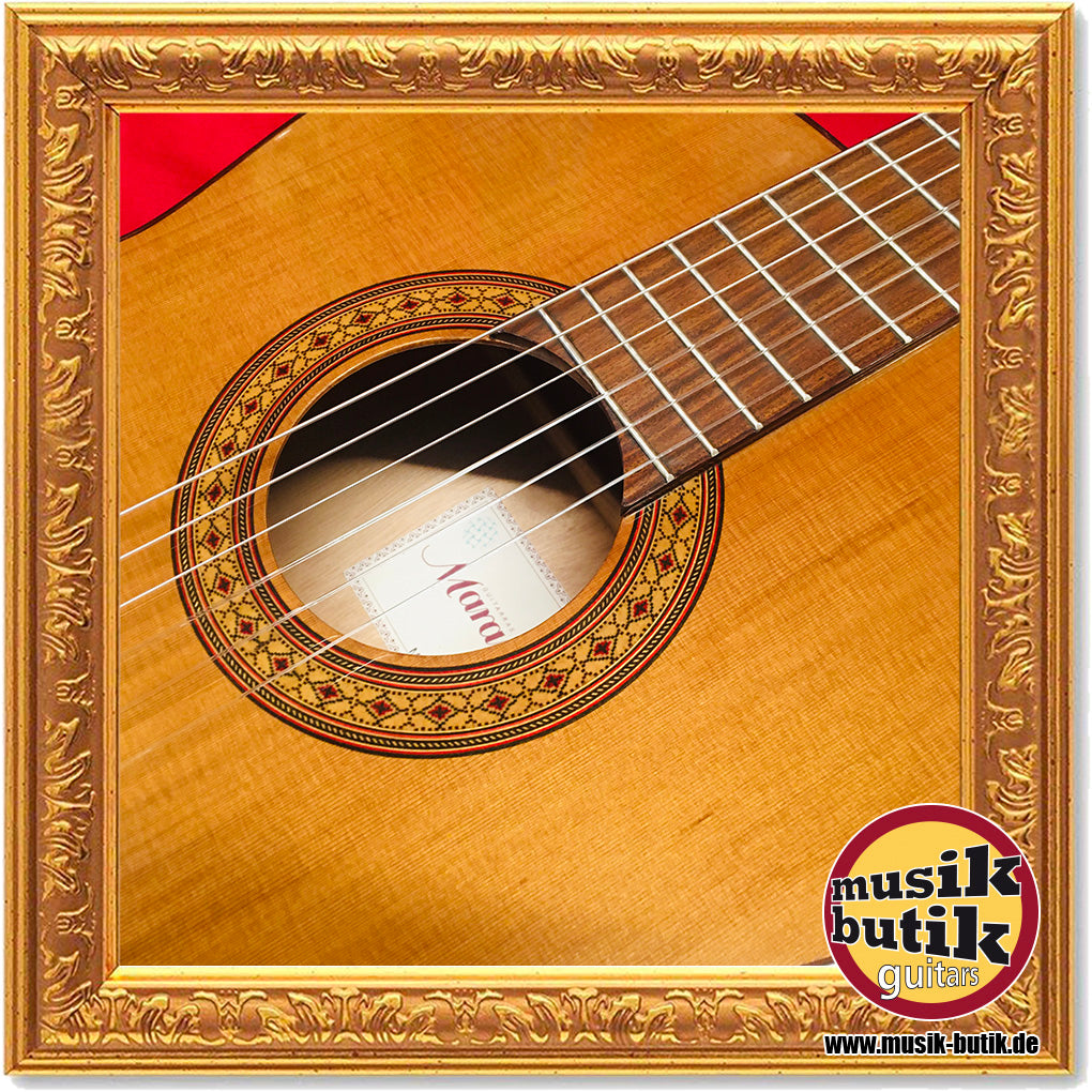 Maravilla M20 7/8 Klassik-Gitarre für Damen hochglanz incl. Gigbag