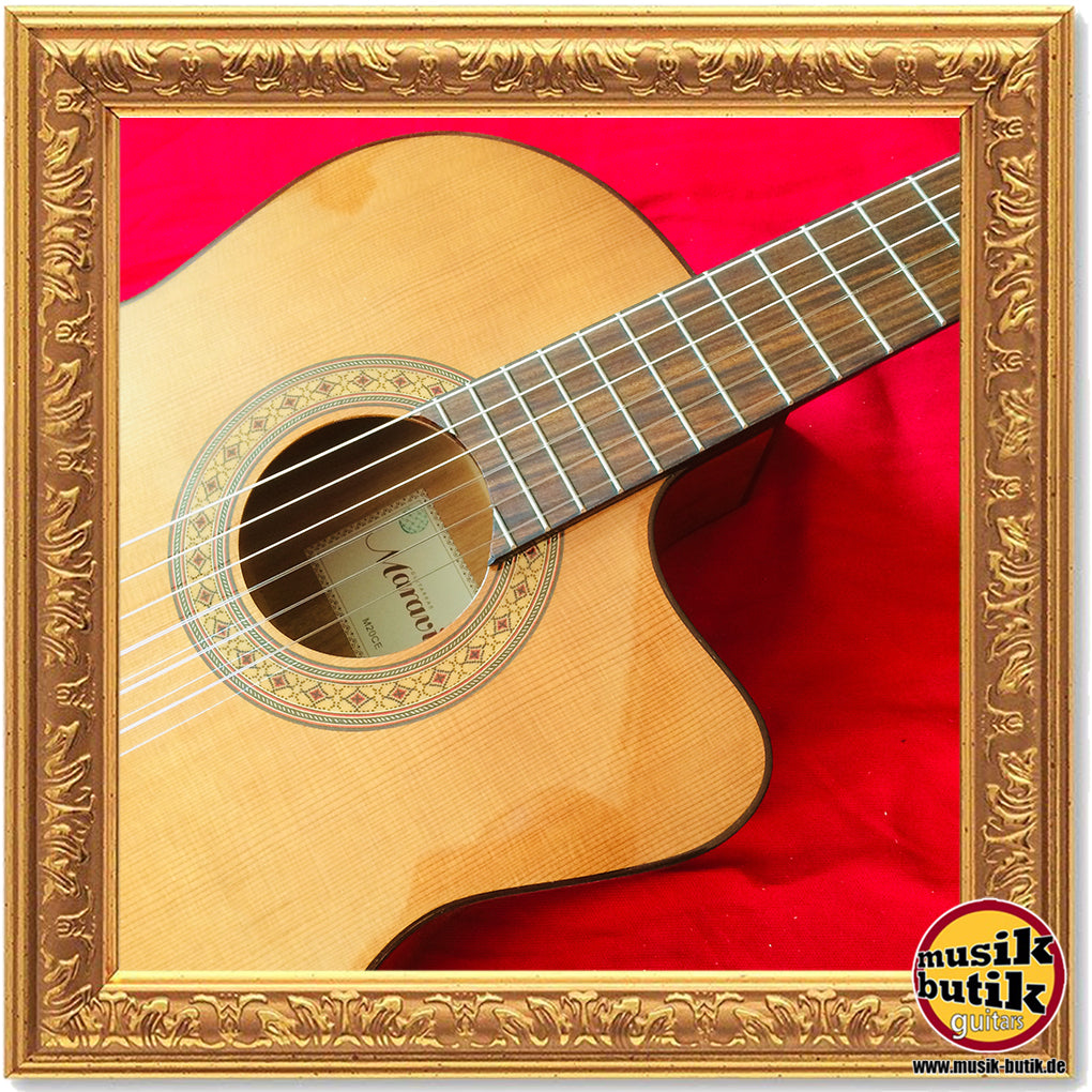 Maravilla M20-CE Klassikgitarre Cutaway Pickupsystem
