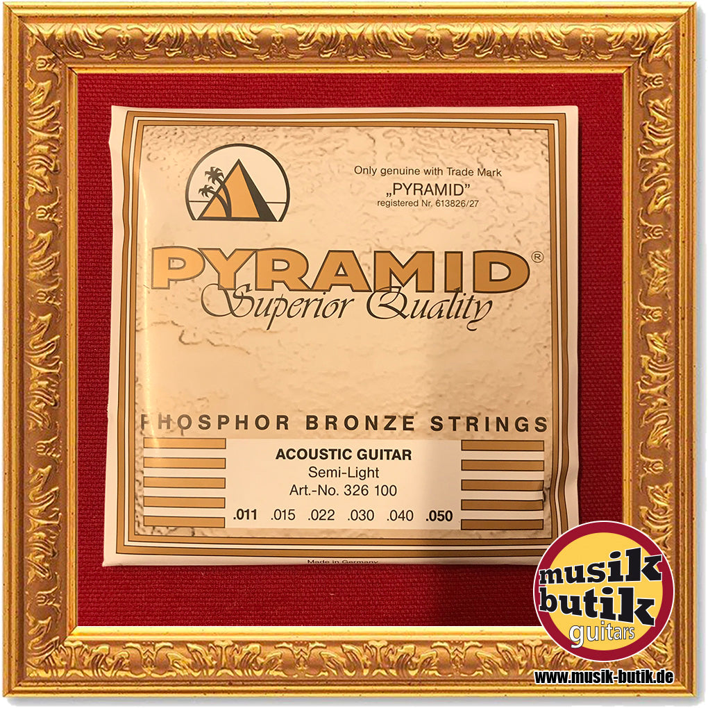 Pyramid Westerngitarre Phosphor Bronze 011-050 Semi light
