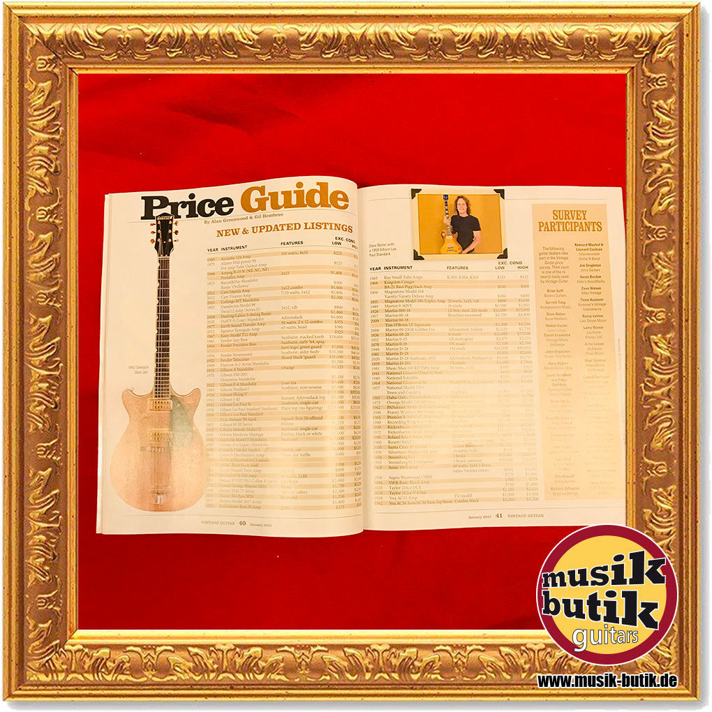 Vintage Guitar Magazine 1 2022