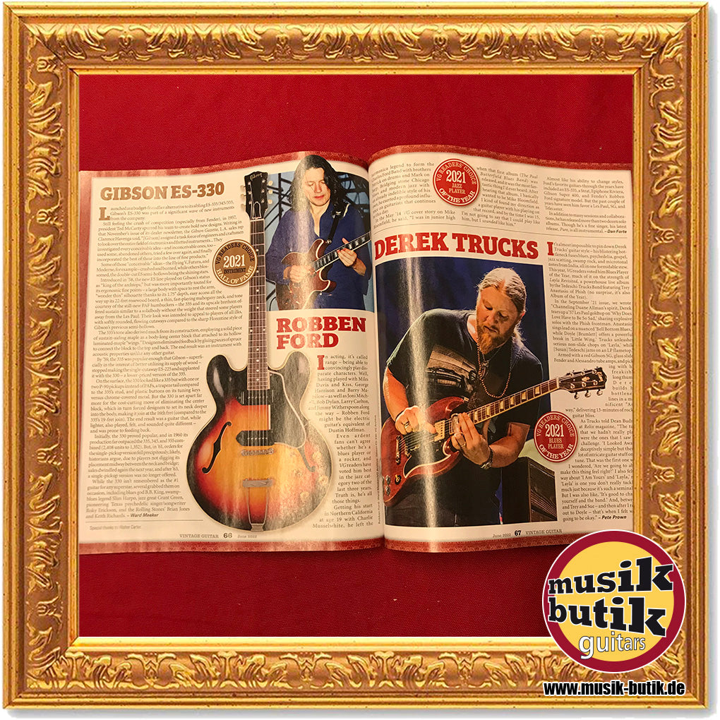 Vintage Guitar Magazine 6 2022