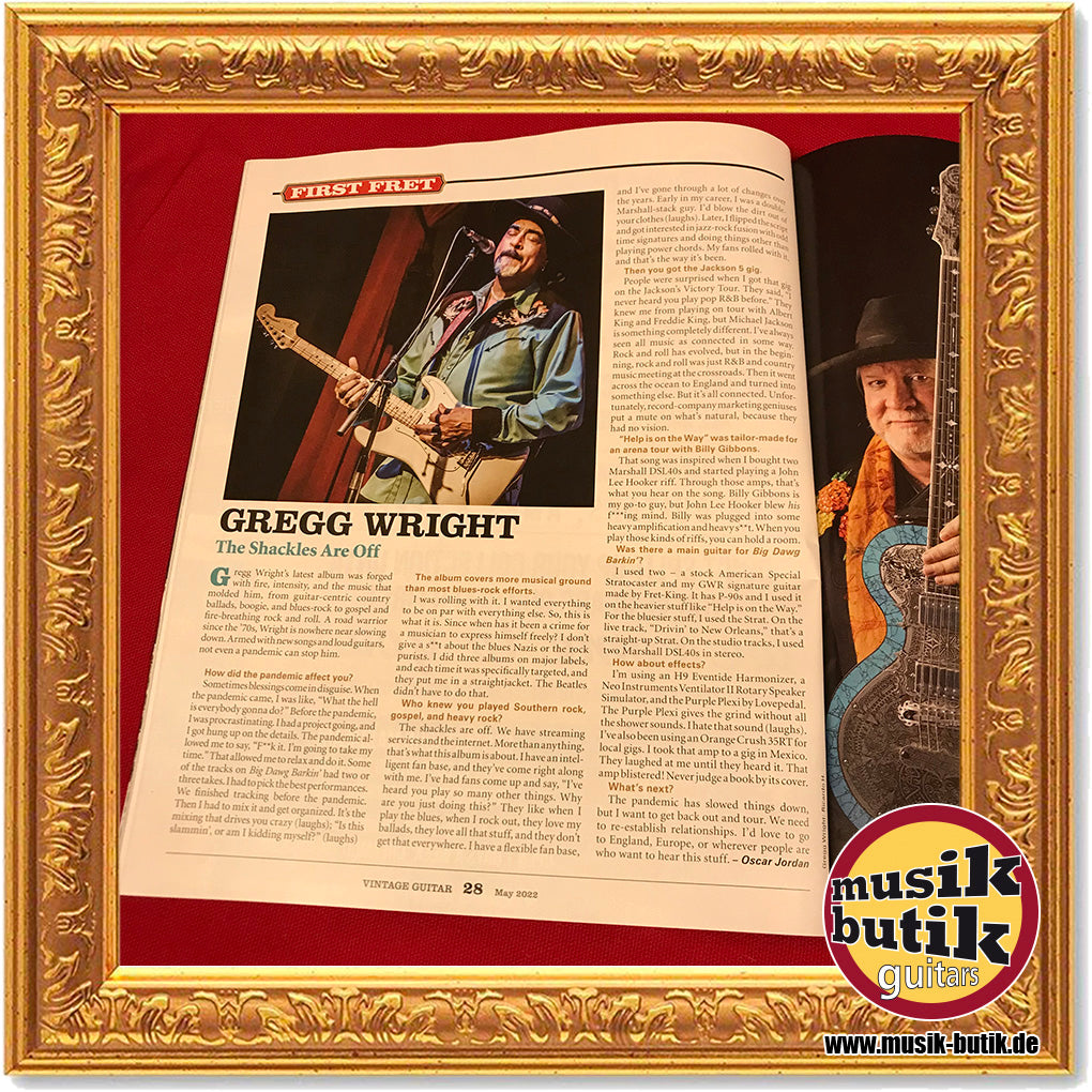 Vintage Guitar Magazine 5 2022