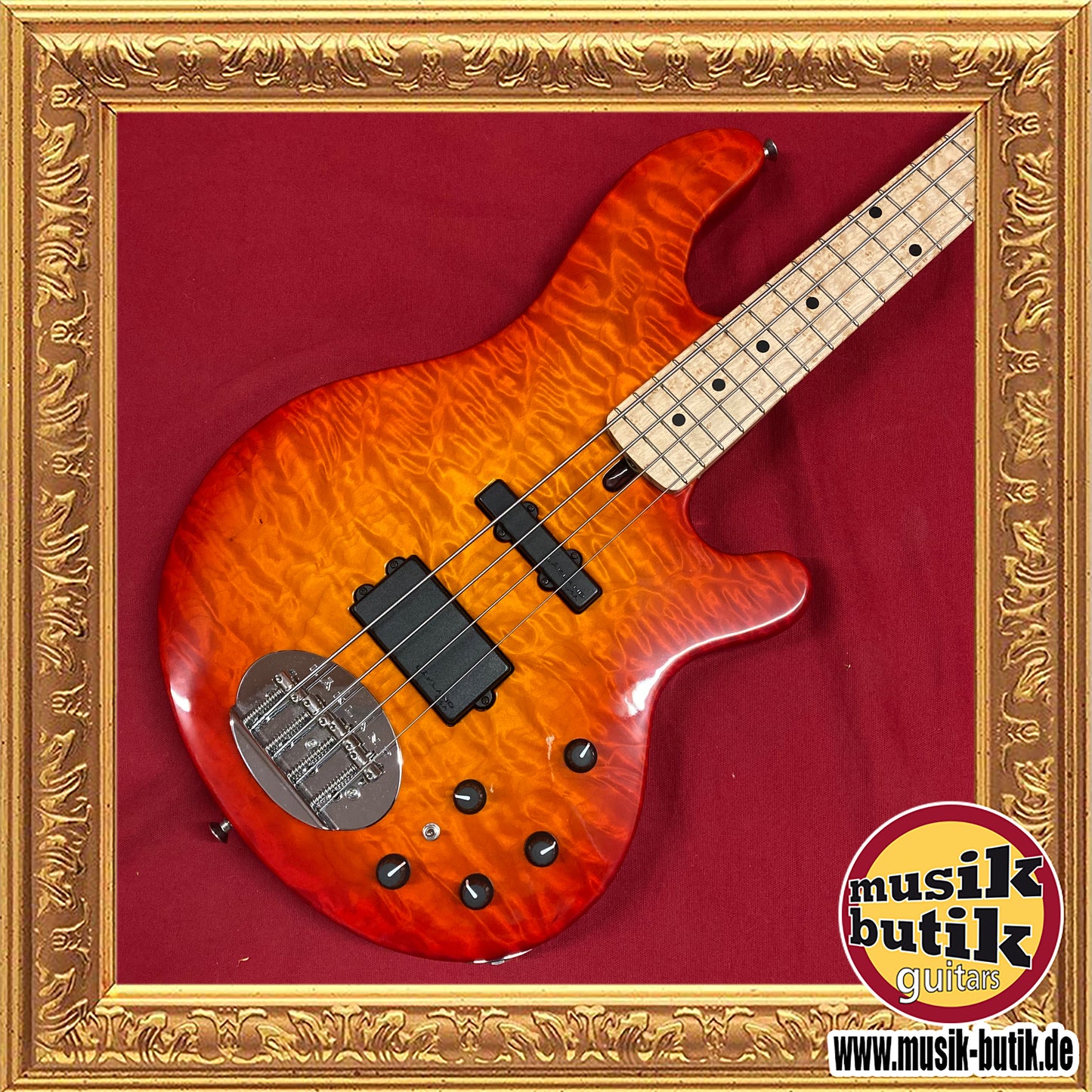 Lakland 44-94 Deluxe Cherry Sunburst FLRMN