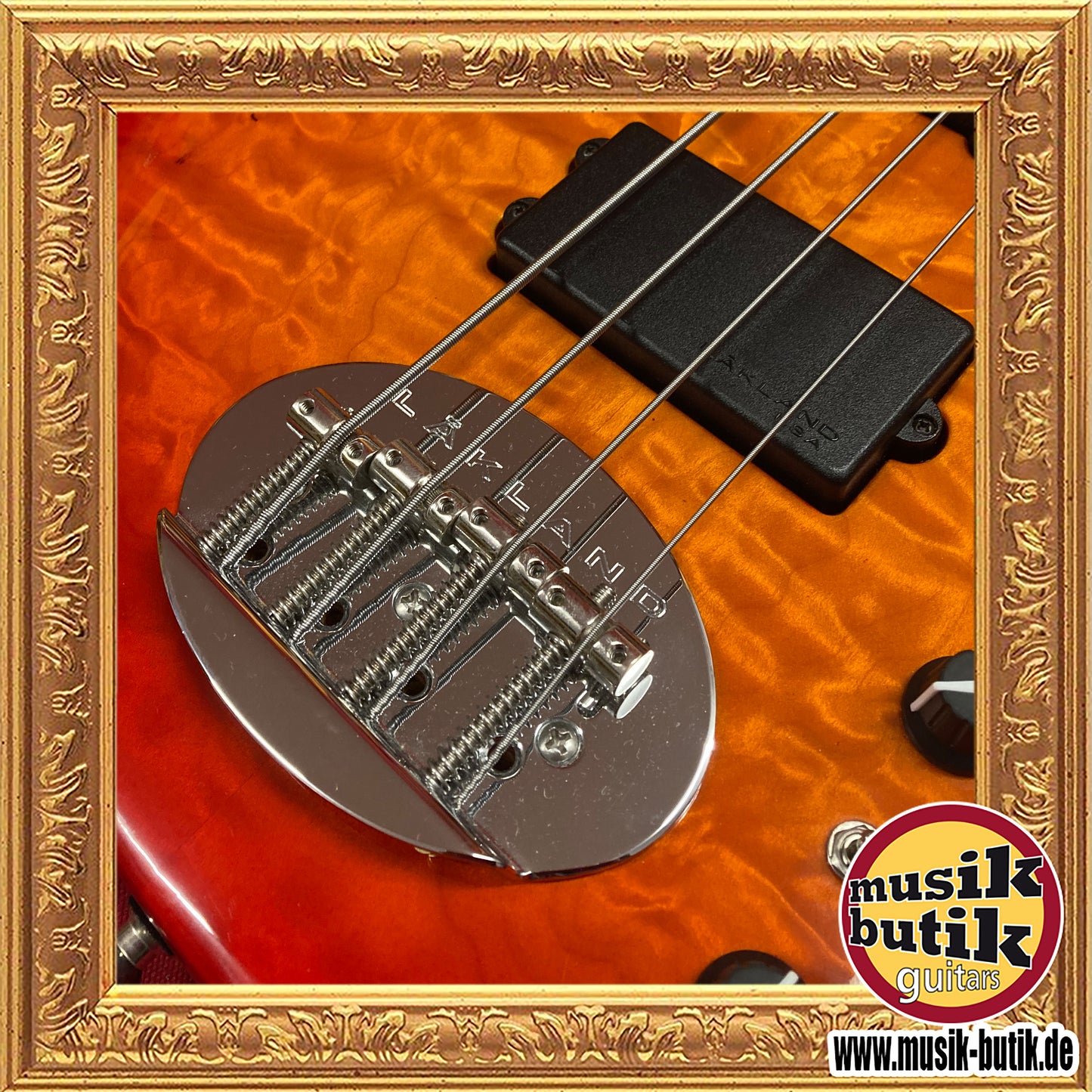 Lakland 44-94 Deluxe Cherry Sunburst FLRMN