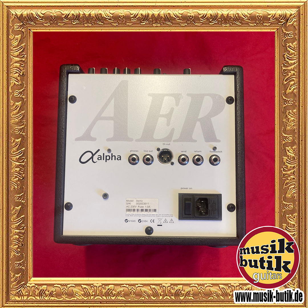 AER alpha Acoustic-Amp gebraucht