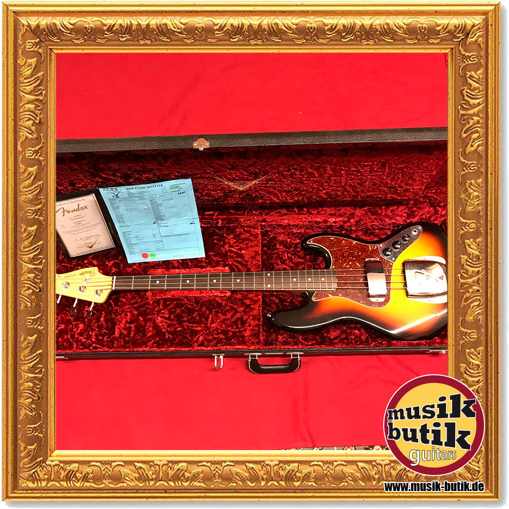 Fender 64 Jazz Bass Custom Shop Lush Closet Classic RW 3TS