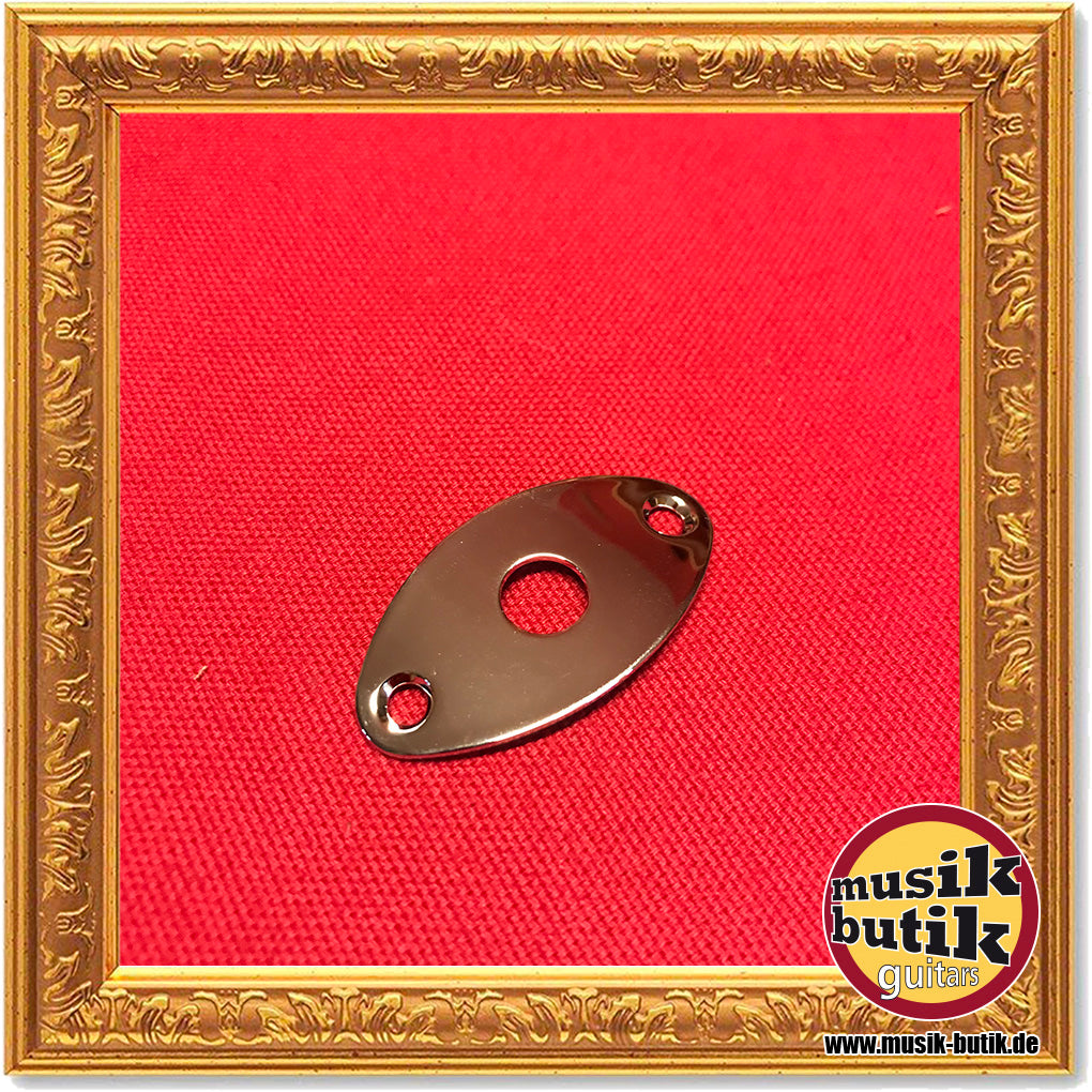 göldo "Cat Eye" Buchsenblech / oval nickel J000N