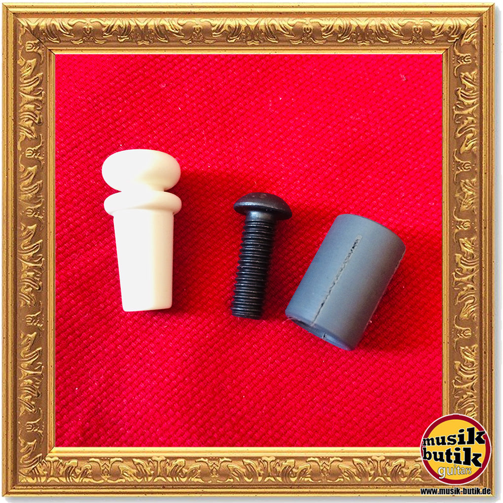 NoJak Endpin, White Plastic