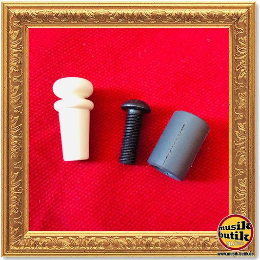 NoJak Endpin, White Plastic