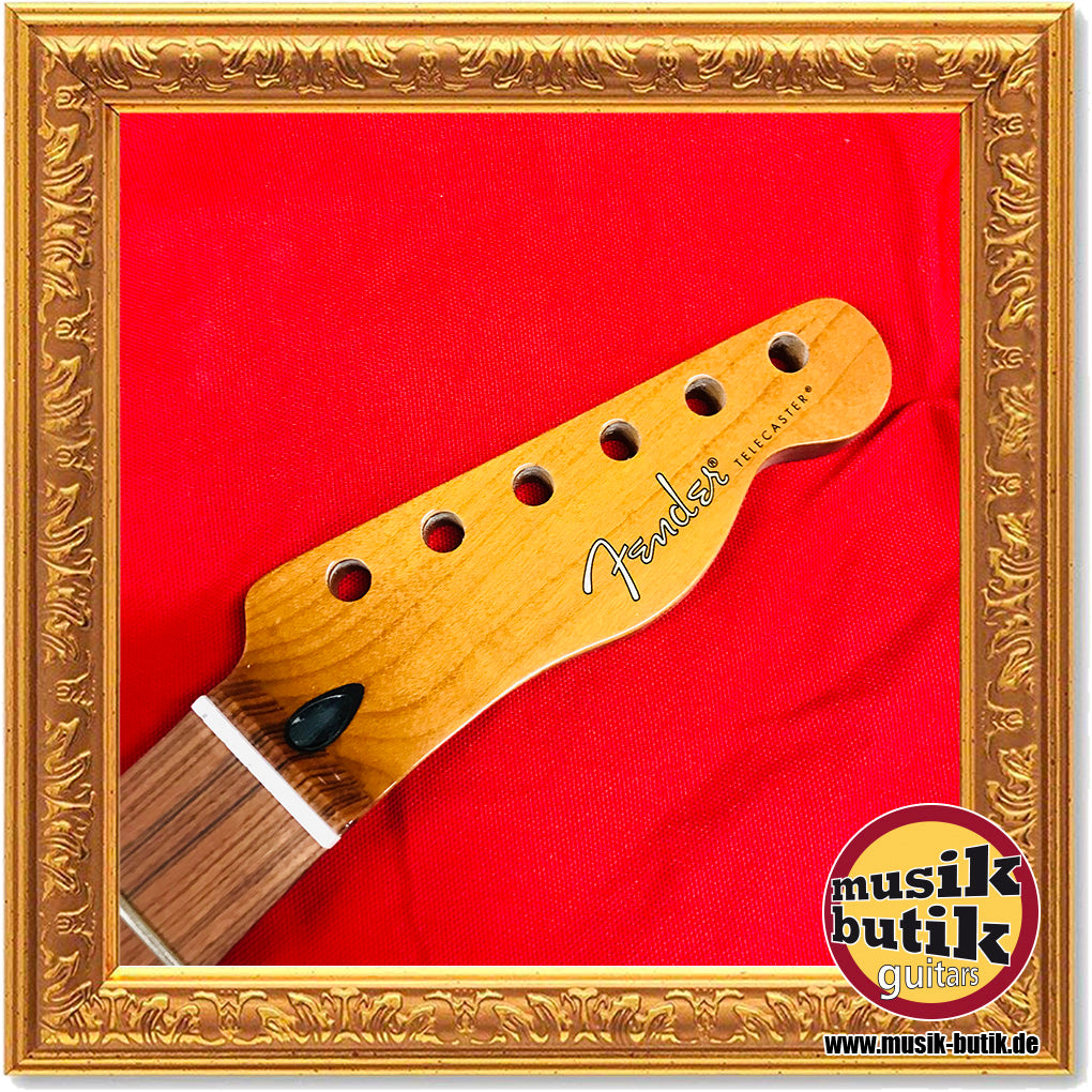 Fender Tele Hals Roasted maple / pao ferro 12", 22 fret