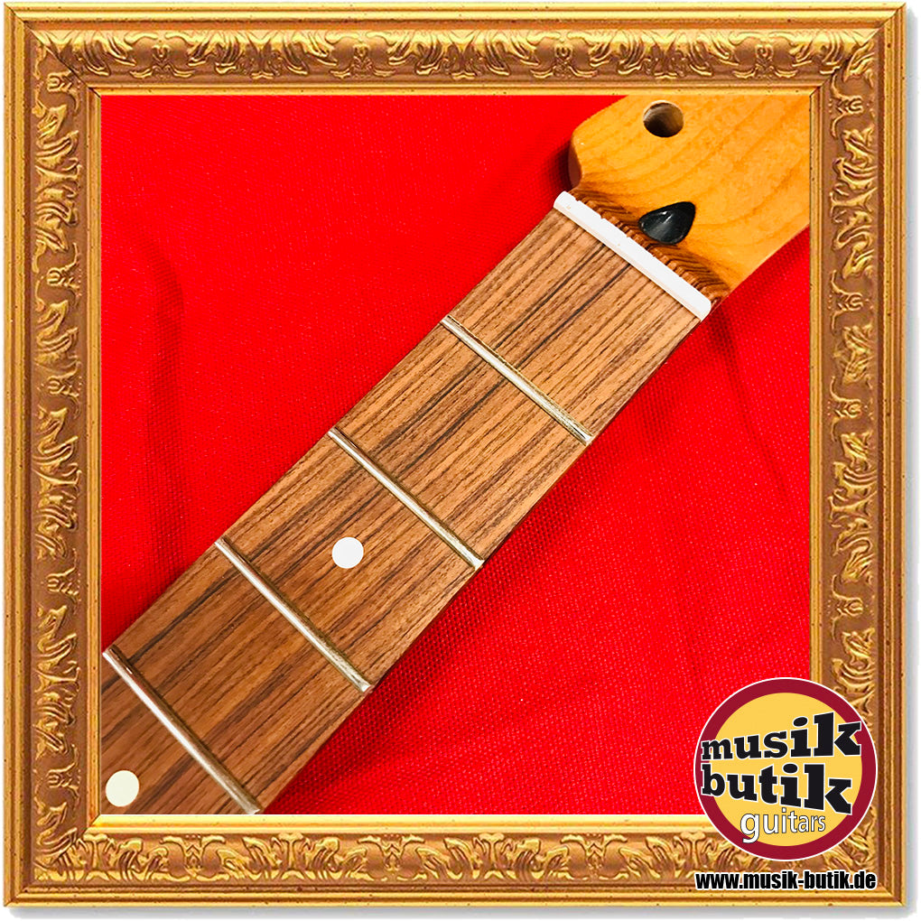 Fender Tele Hals Roasted maple / pao ferro 12", 22 fret