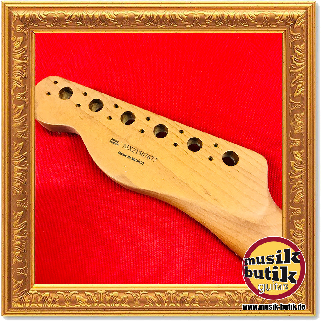 Fender Tele Hals Roasted maple / pao ferro 12", 22 fret