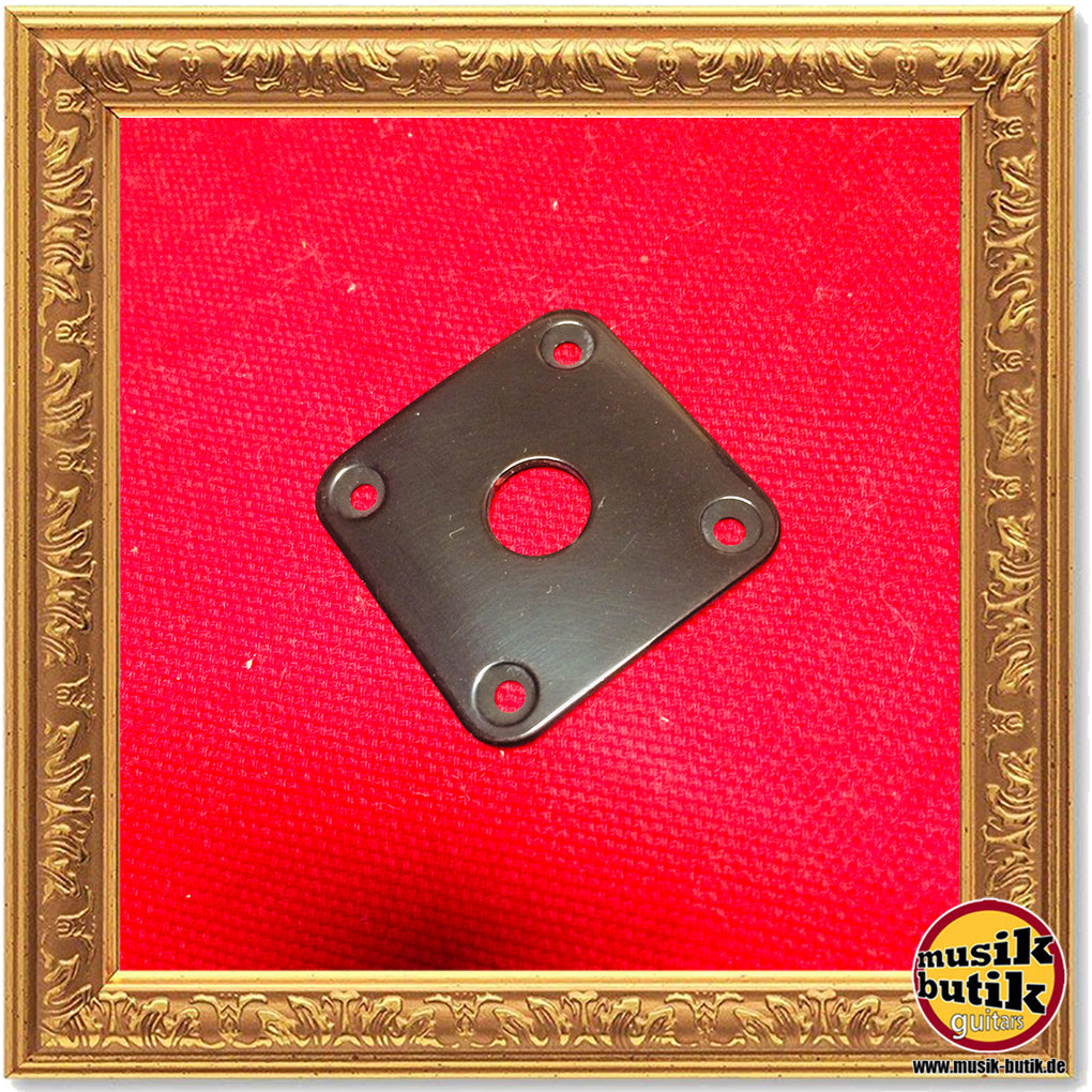 Göldo 4-Loch Buchsenblech für Les Paul, gebogen