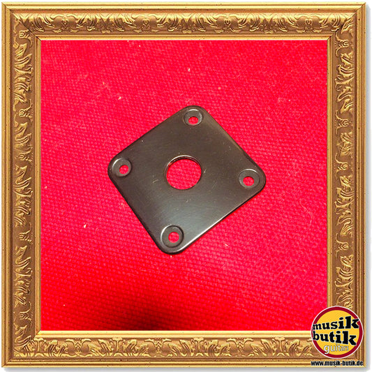 Göldo 4-Loch Buchsenblech für Les Paul, gebogen