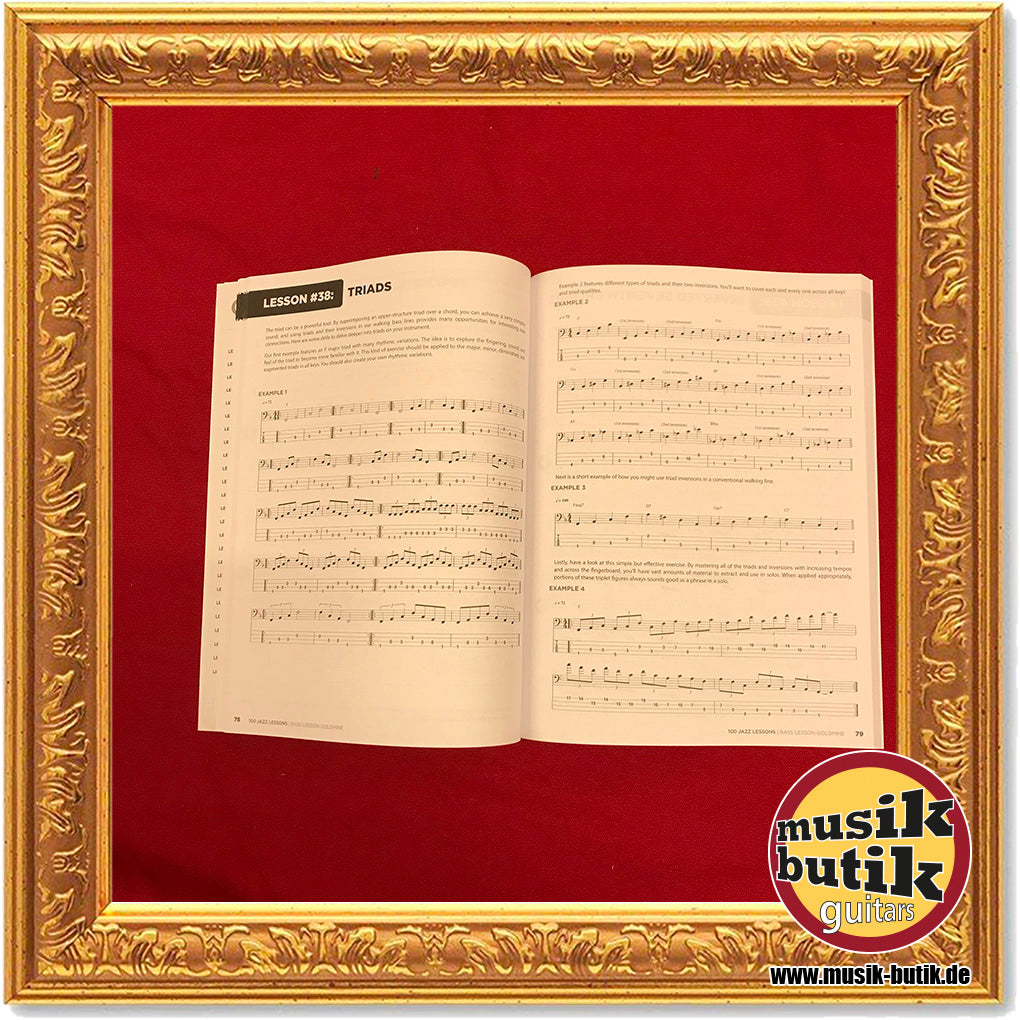 Josh Needleman: 100 Jazz Lessons Bass HL131462