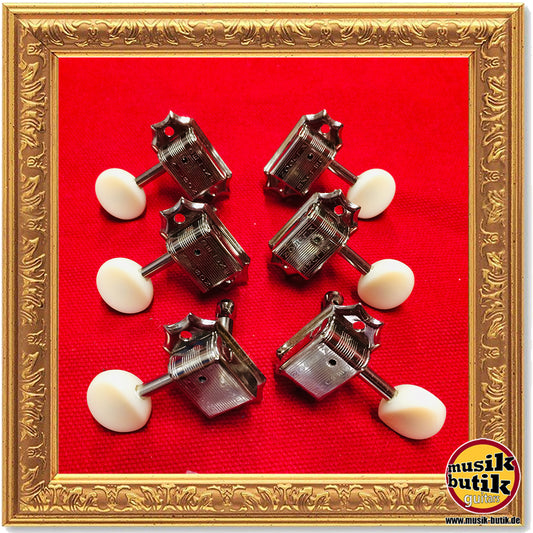 Kluson Double Line “Junior” 3+3 Mechaniken für Gibson M33JP