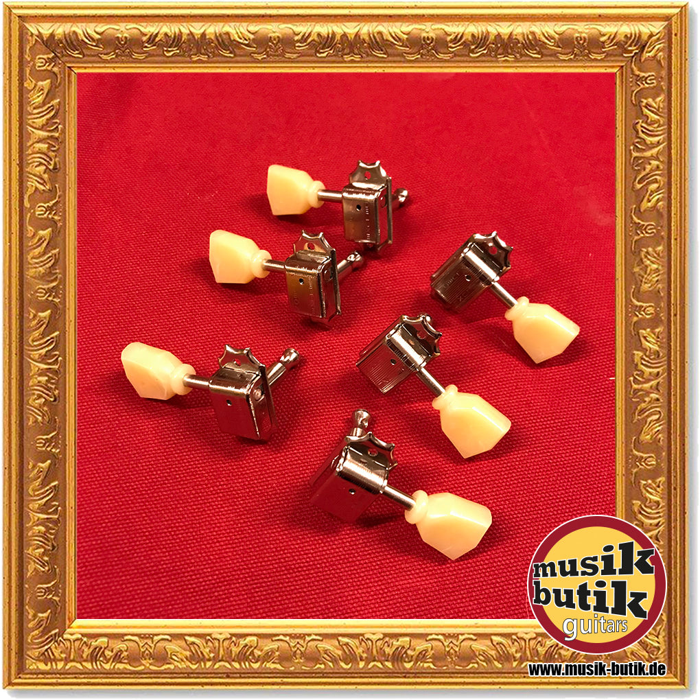 Kluson Traditional "Double-Line" / Tulip / 3+3 MC33N