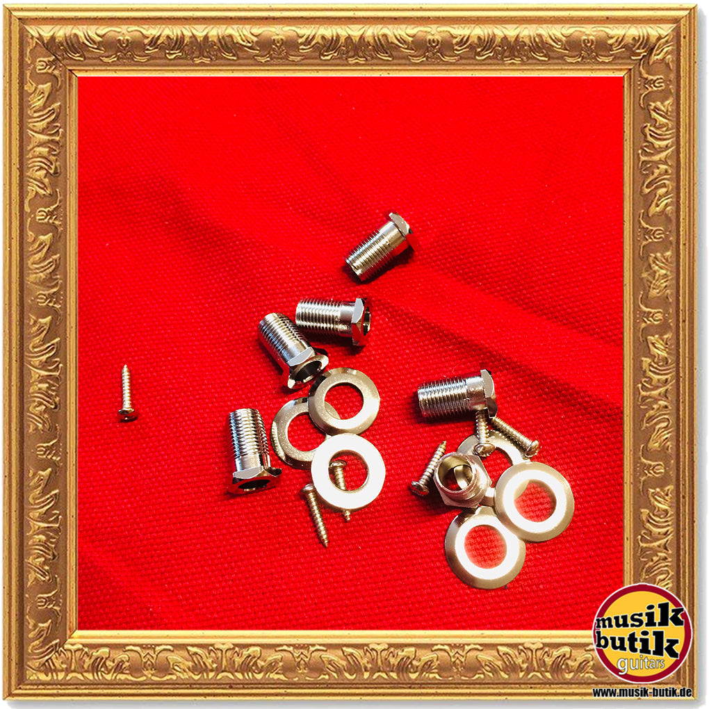 KLUSON Round-Backs chrom 45°, 3+3, deutsche Flügel, groß