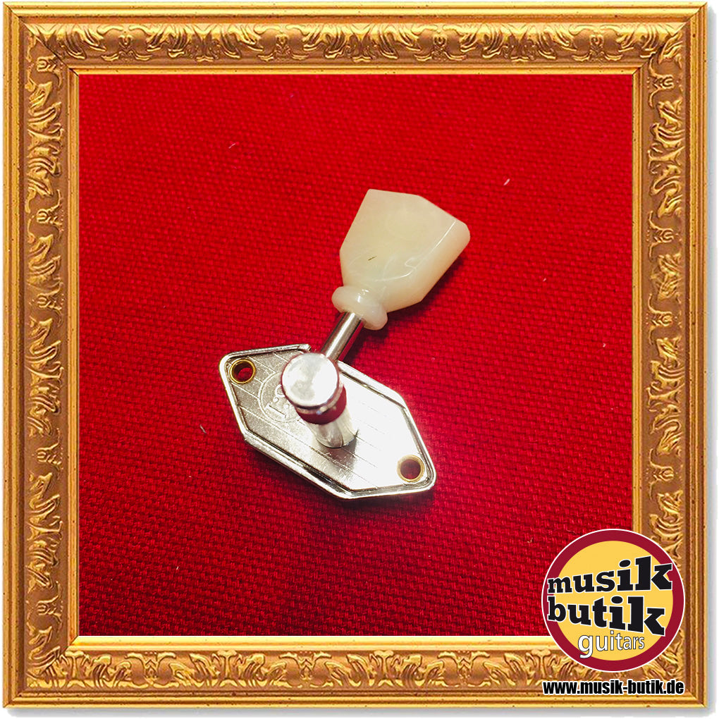 Kluson Traditional Waffle Tuner / Tulip / 3+3 Nickel MWT3PN