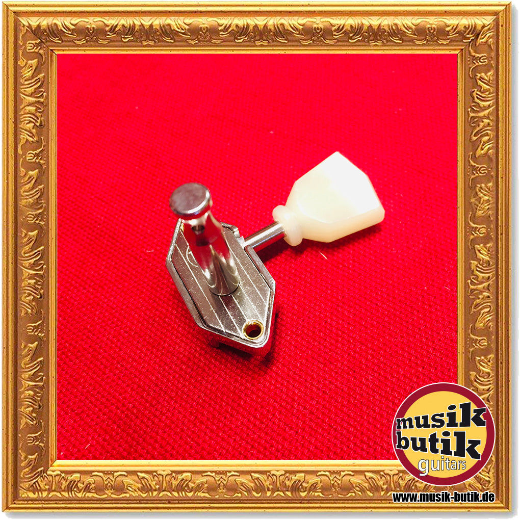 Kluson Traditional Waffle Tuner / Tulip / 3+3 Nickel MWT3PN