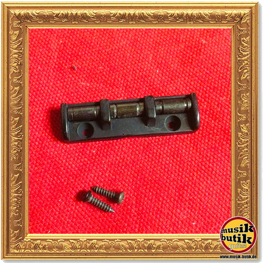 Rollen-Sattel schwarz