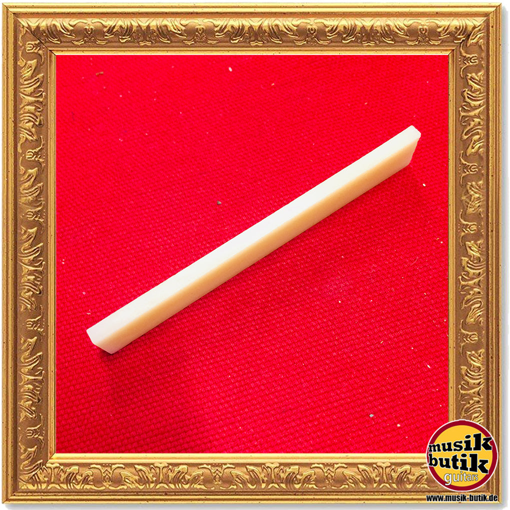 Gitarrensteg Knochen Vintage Bone 85x12x3,2mm
