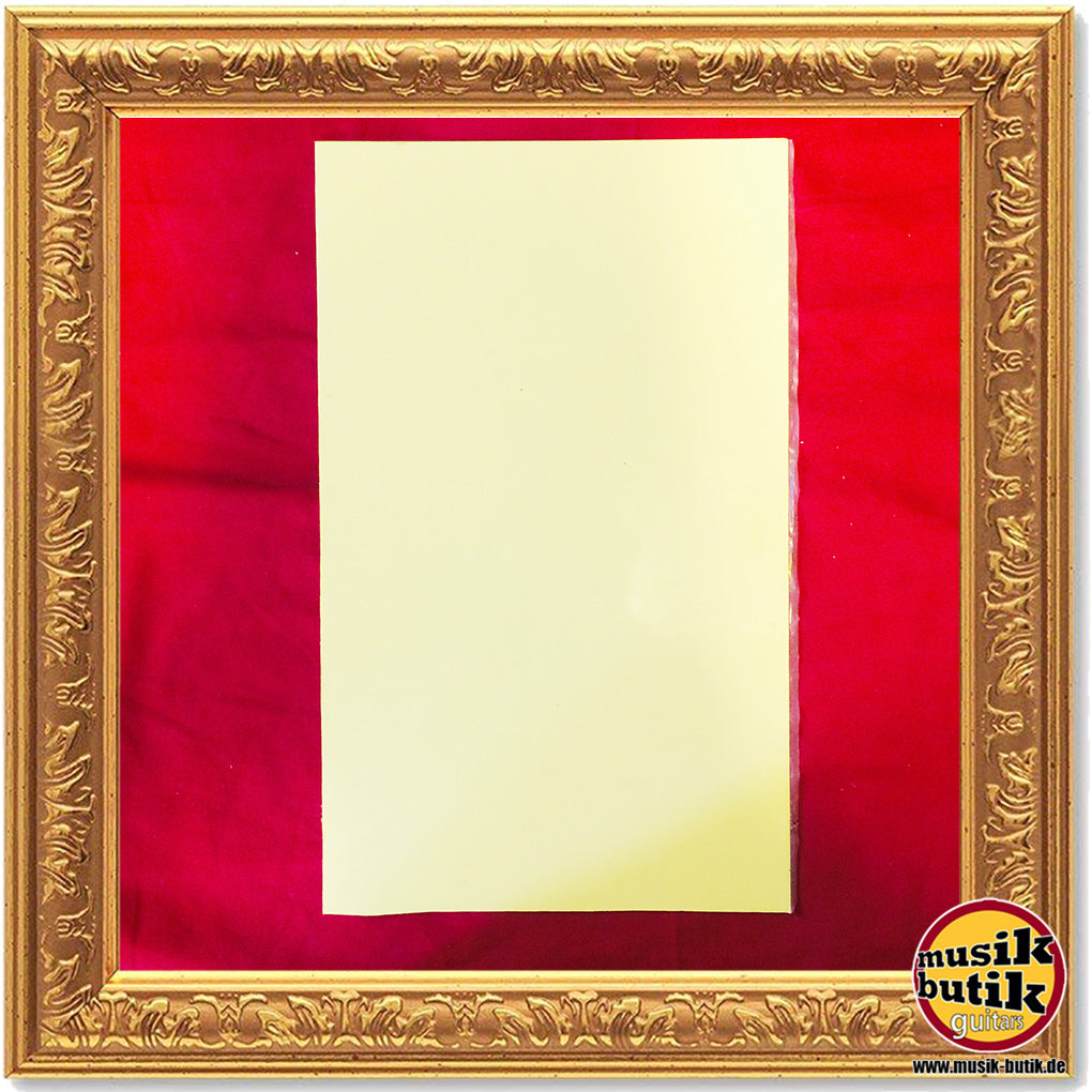 Pickguard-Rohplatte, creme, 1-lagig