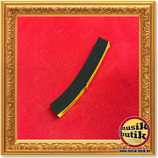 Moosgummi für Pickups / selbstklebend  / schwarz 10 cm