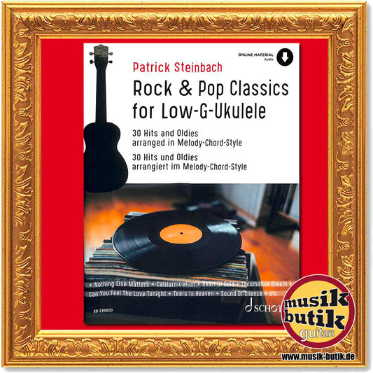 Patrick Steinbach: Rock & Pop Classics for Low-G-Ukulele