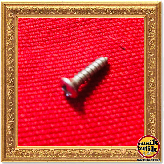 Pickguardschraube, F-Style nickel