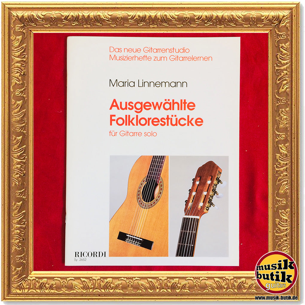 Maria Linnemann: Ausgewählte Folklore-Stücke für Gitarre solo
