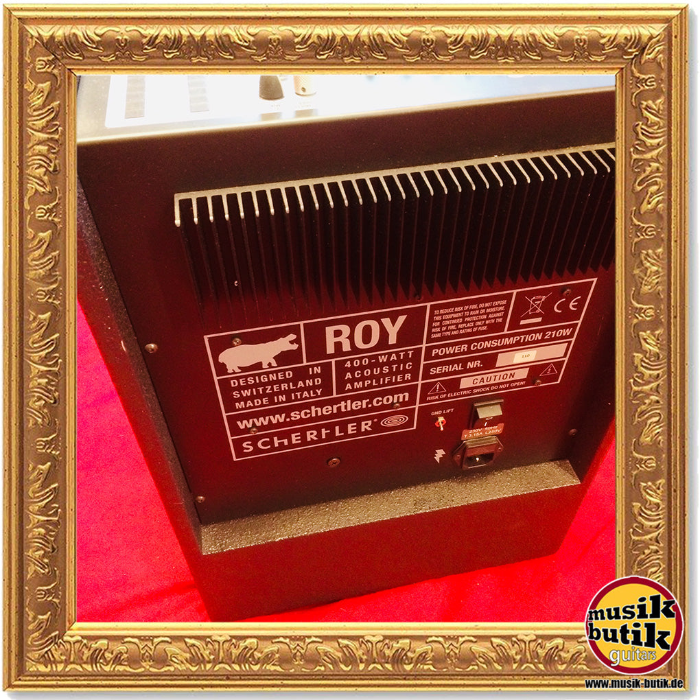 Schertler Roy Akustik-Amp Anthracite