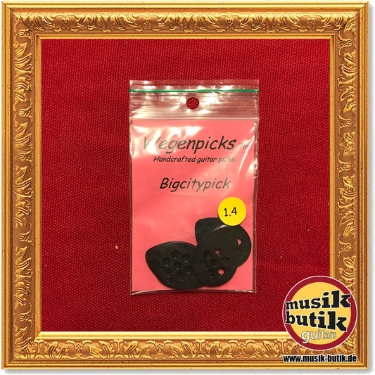 Wegen Picks Big City Picks 1,4 mm schwarz 4er Pack