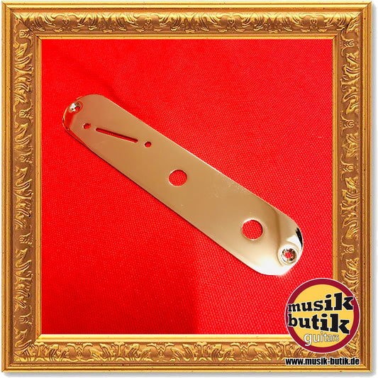 göldo TL-Type Kontrollplatte / schräg Chrom CPT4C